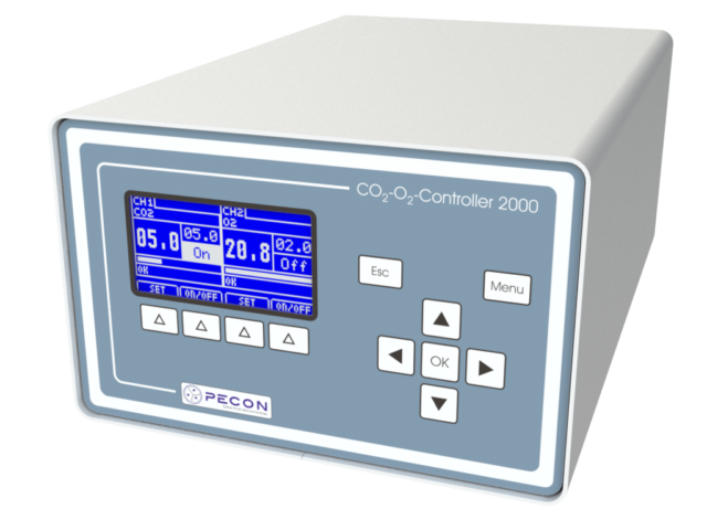 CO<sub>2</sub>-O<sub>2</sub>-Controller 2000